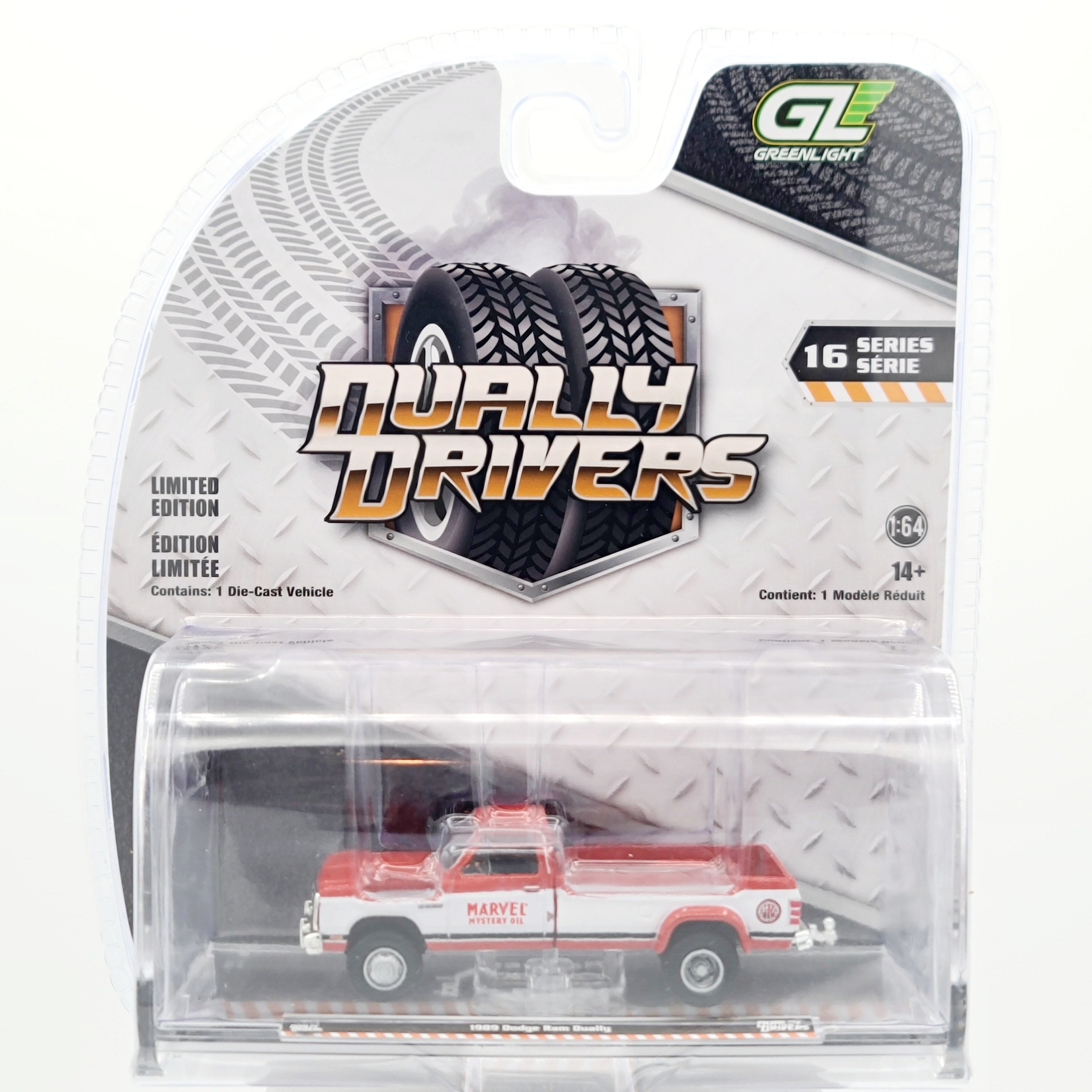 GreenLight - 2025 Dually Drivers Series 16 - Complete Set of 6 - 1:64 scale